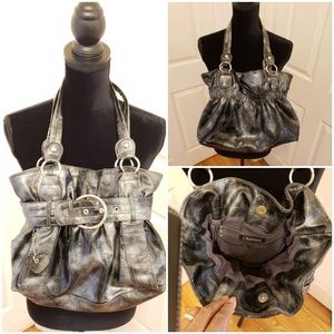 Vintage Chateau Women Faux Leather Handbag